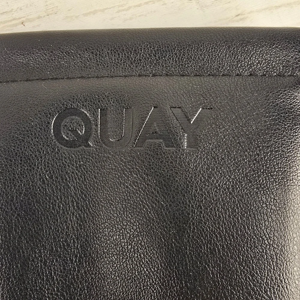 NEW Quay Australia High Key Mini Sunglasses BLK‎ Fade Aviator QC-000268-BLK/FADE